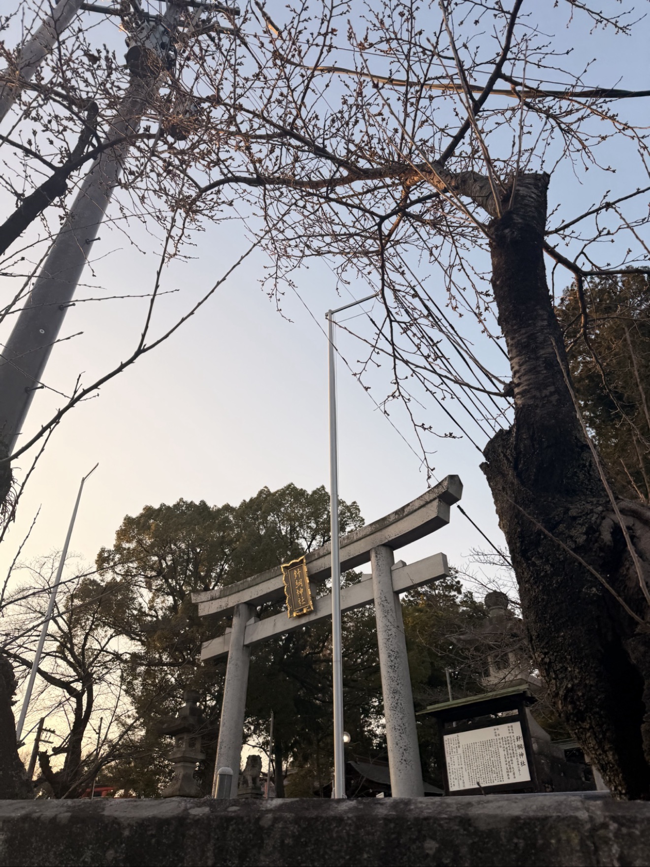 Haritsuna Shrine torii gate
