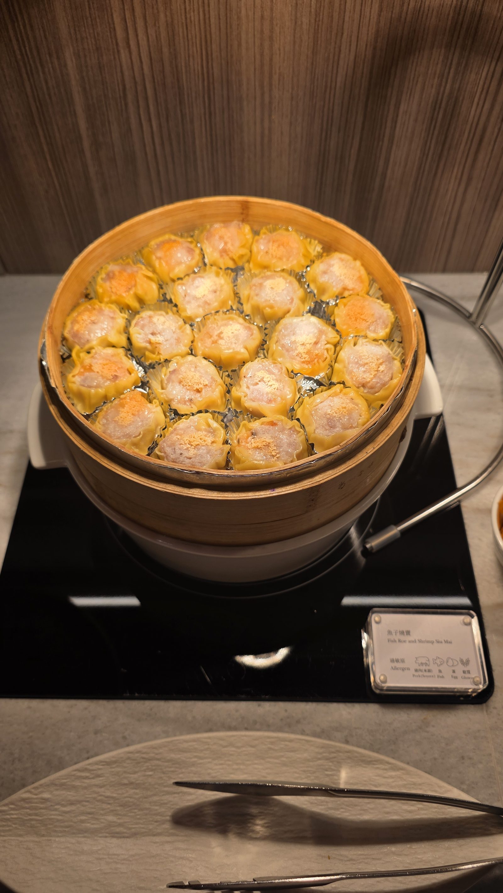 Braised pork belly, glossy from the pot